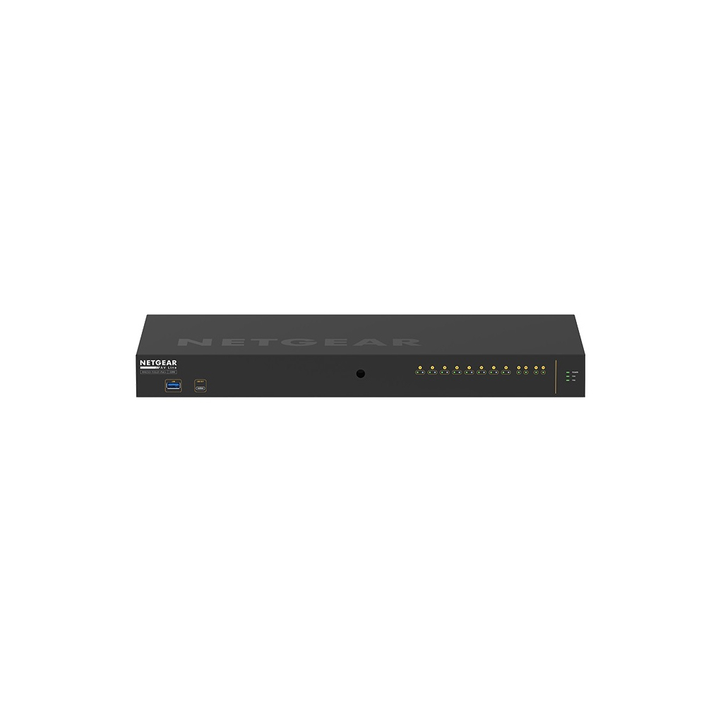 Комутатор мережевий Netgear Комутатор M4250-10G2F-POE+ (GSM4212P) 8x1GE PoE+(125W), 2x1G (GSM4212P-100EUS) - зображення 5