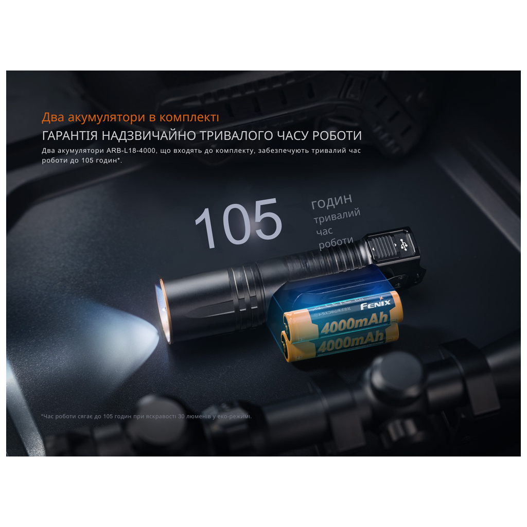 Ліхтар Fenix TK35R з червоним світлом (TK35Rred) - picture 11