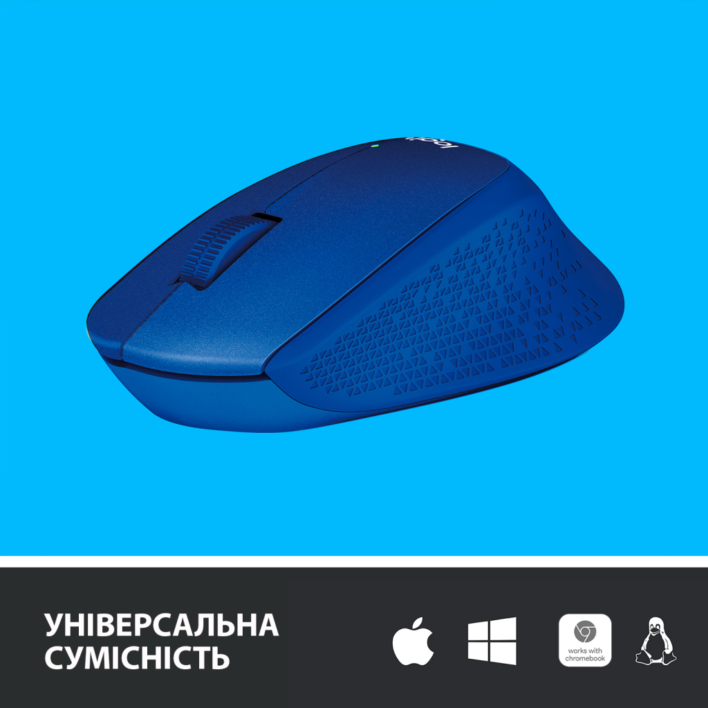 Мишка Logitech M330 Silent plus Blue (910-004910) - зображення 4