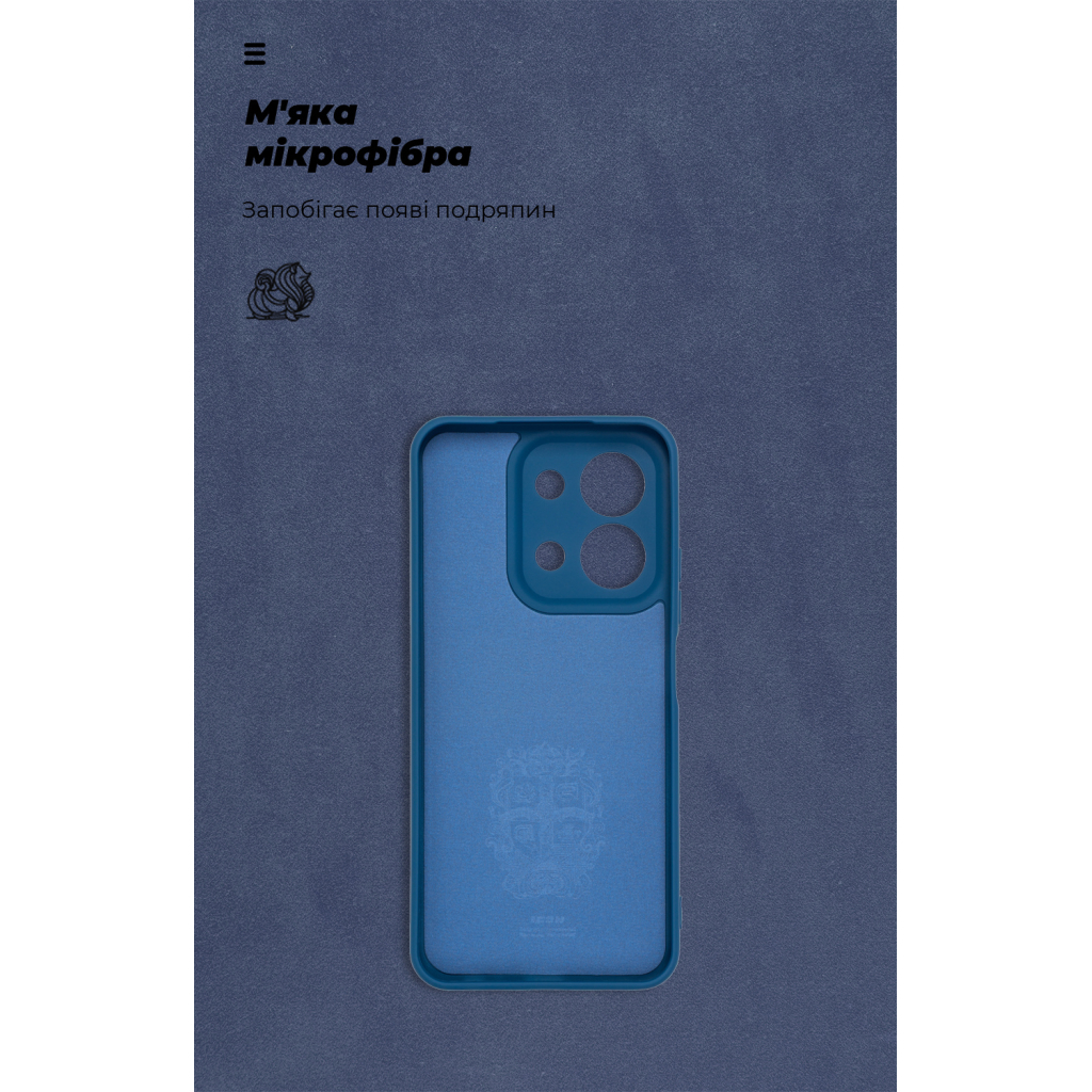 Чохол до мобільного телефона Armorstandart ICON Xiaomi Redmi 15C 4G (GL) / Poco C85 4G (GL) Camera cover Dark Blue (ARM88327) - зображення 4