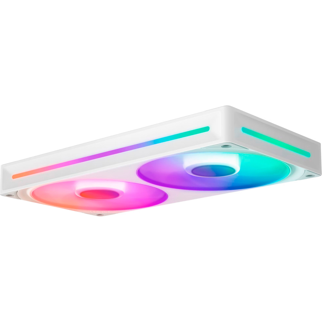 Кулер до корпусу NZXT F240 RGB Core Fan (Single Frame) - White (RF-U24HF-W1) - зображення 3