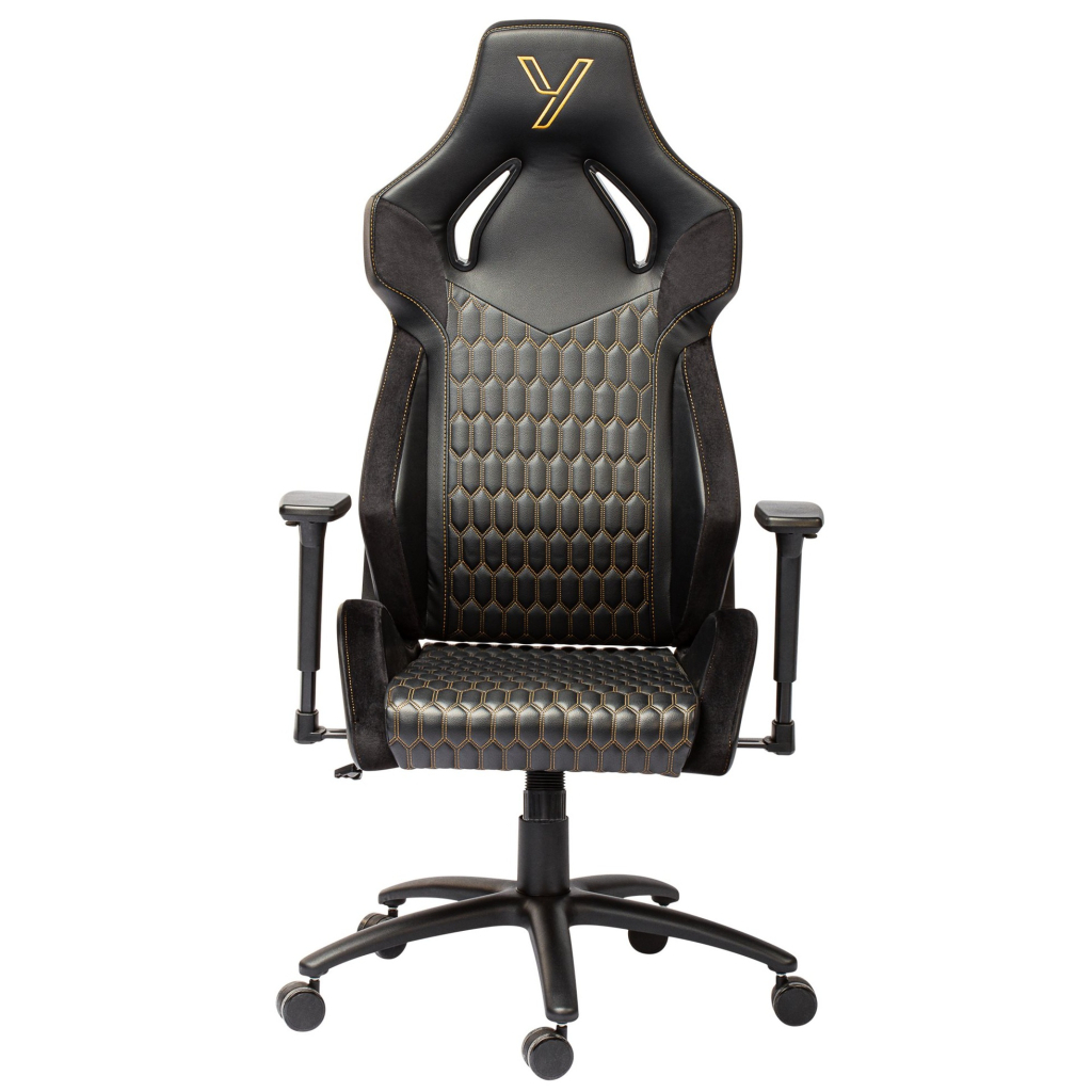 Крісло ігрове YENKEE YGC 110GD ONYX Black (63000052) - зображення 4