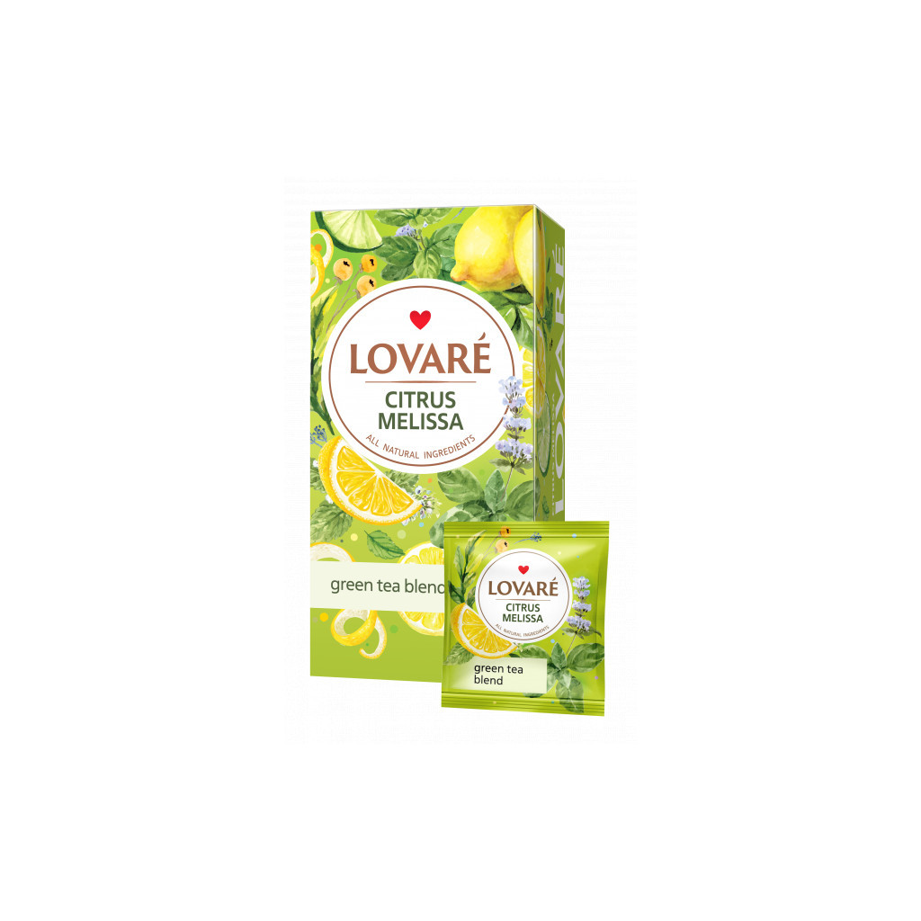 Чай Lovare "Citrus Melissa" 24х1.5 г (lv.76845) - зображення 2