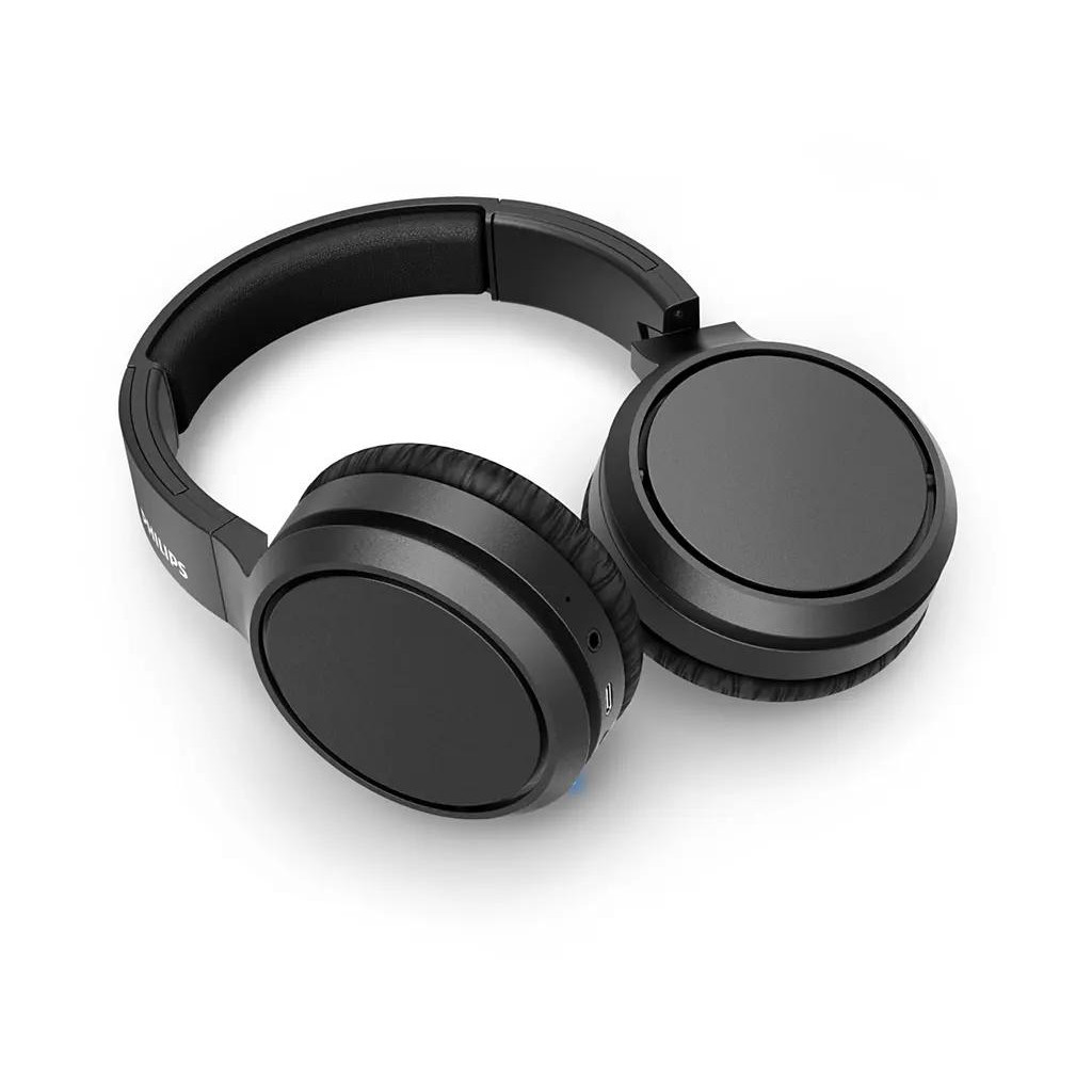 Навушники Philips TAH5205 Over-ear ANC Wireless Mic Black (TAH5205BK/00) - зображення 4