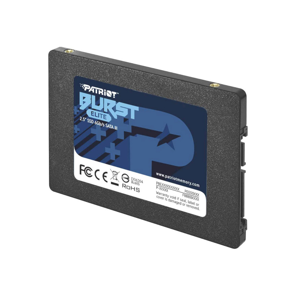 Накопичувач SSD 2.5" 960GB Burst Elite Patriot (PBE960GS25SSDR) - зображення 2