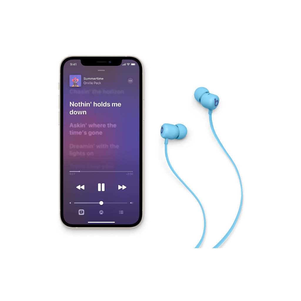 Навушники Beats Flex All-Day Wireless Flame Blue (MYMG2ZM/A) - зображення 8