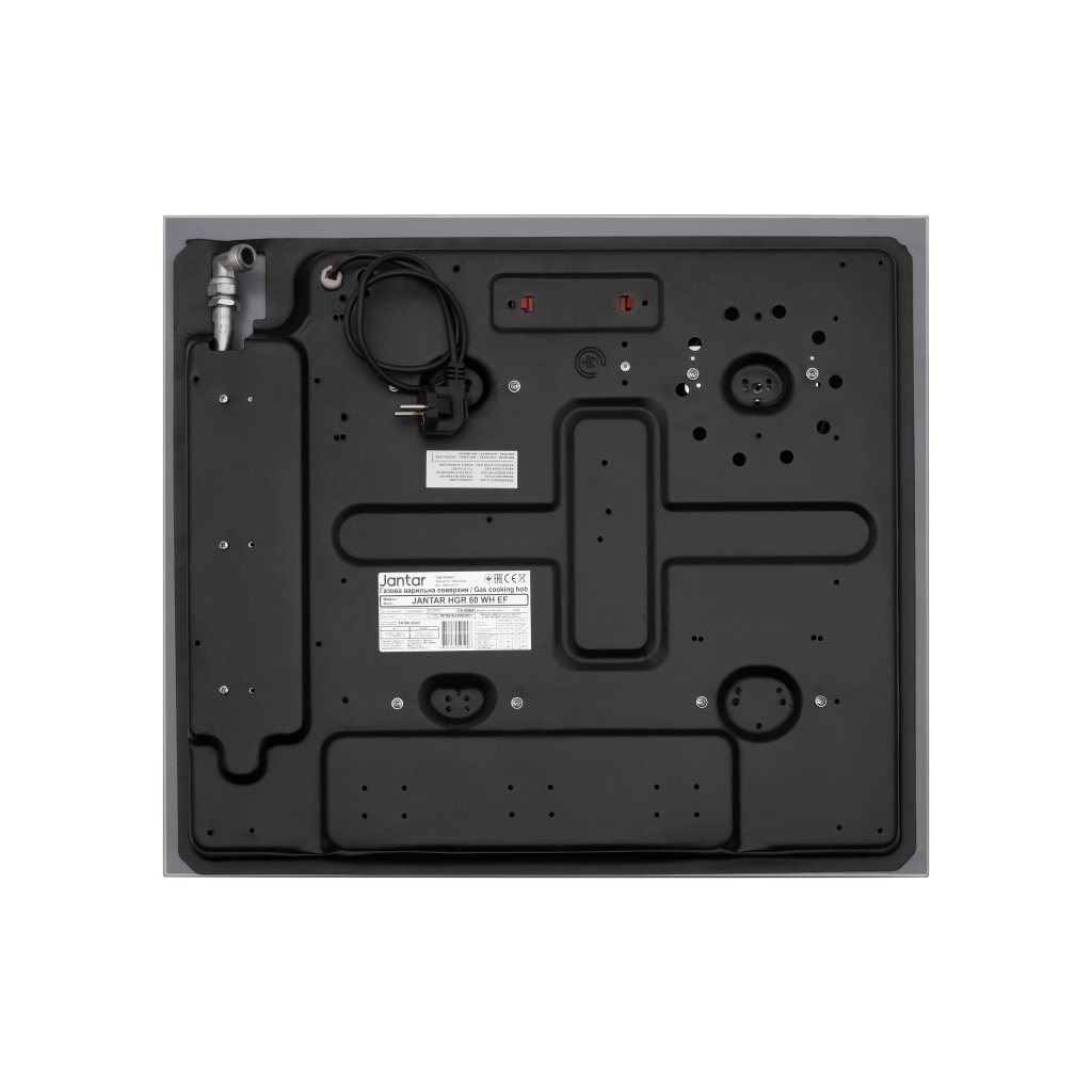 Варочна поверхня Jantar HGR 60 WH EF - зображення 8