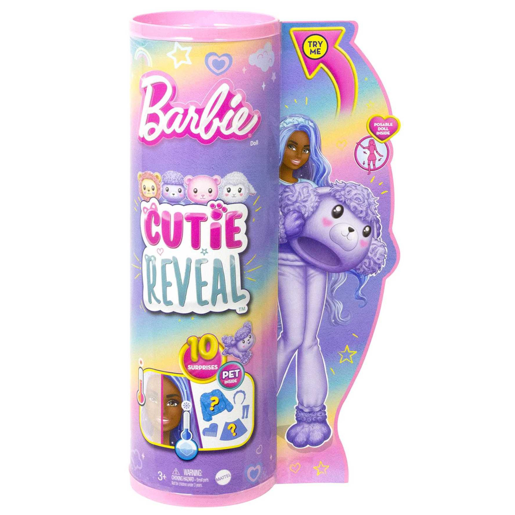 Лялька Barbie Cutie Reveal М'які та пухнасті Пудель (HKR05) - зображення 6