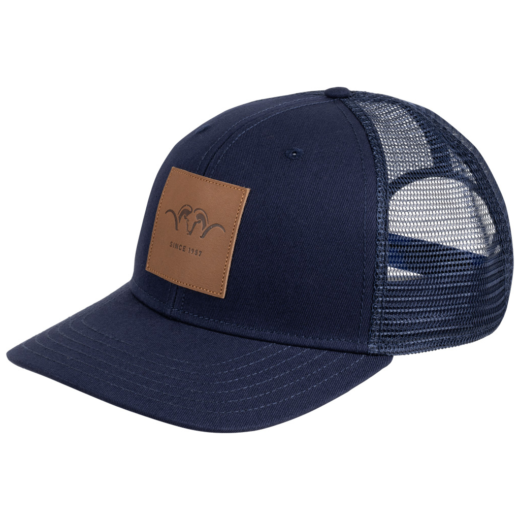 Кепка Blaser Active Outfits Leather Badge One size Синій (241017-107-443 one size) - зображення 1