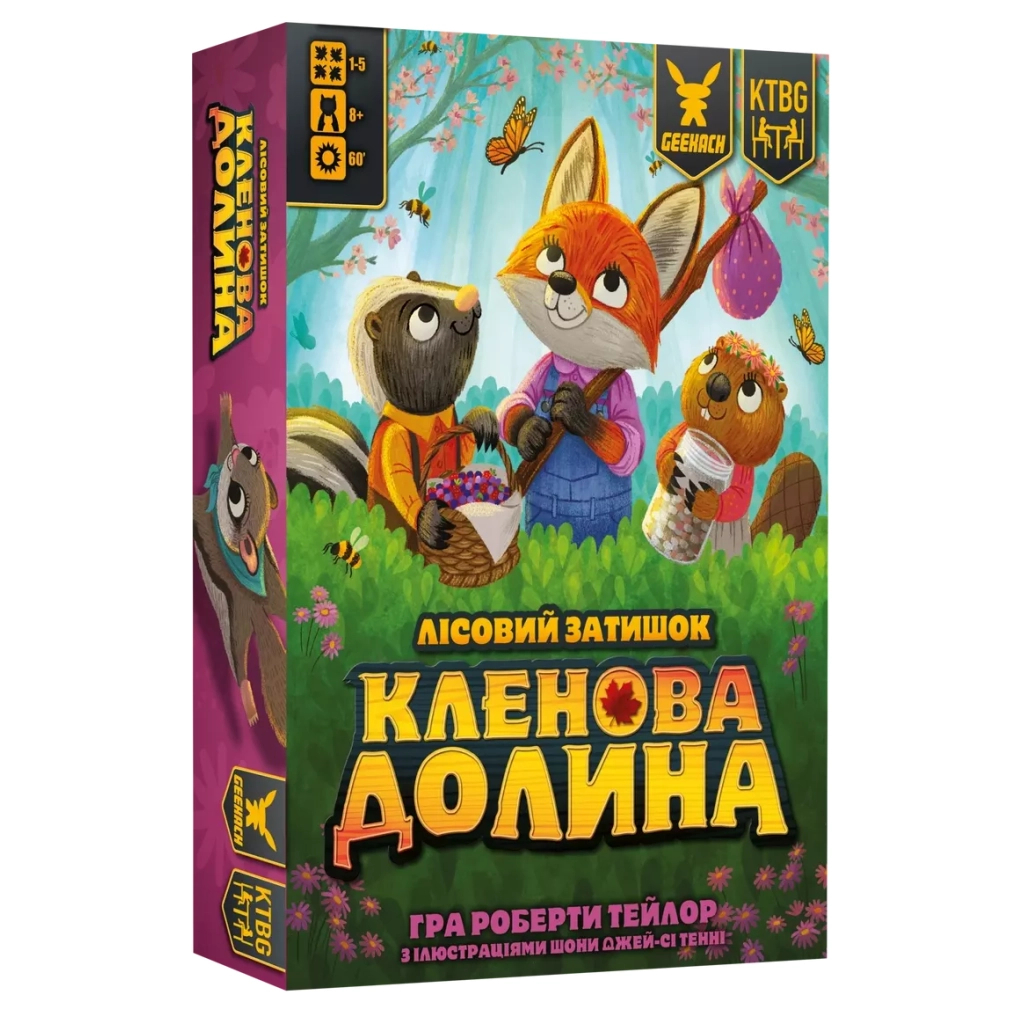 Настільна гра Geekach Games Кленова долина (Maple Valley) (укр.) (GKCH215mv) - зображення 1