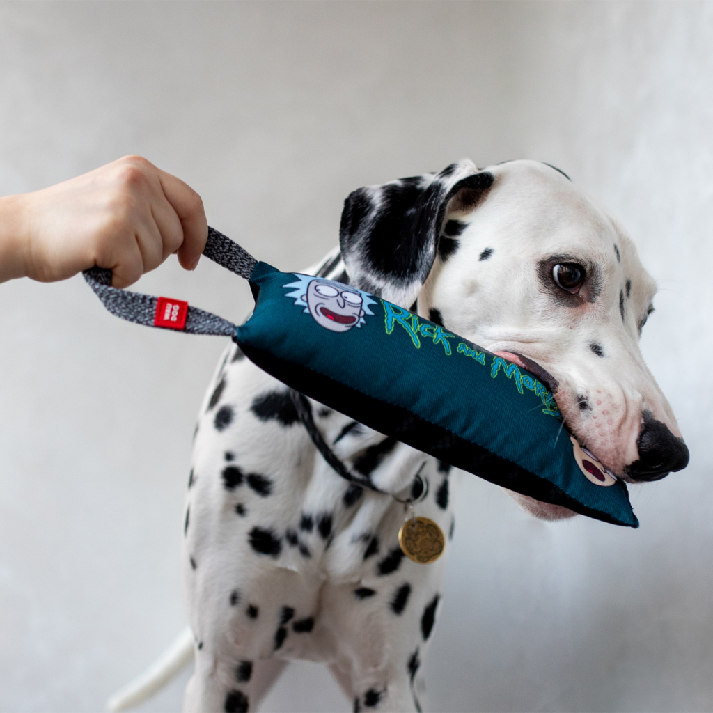 Іграшка для собак WAUDOG Fun "Рік і Морті 1" з пищалкою S (629-0280) - зображення 7