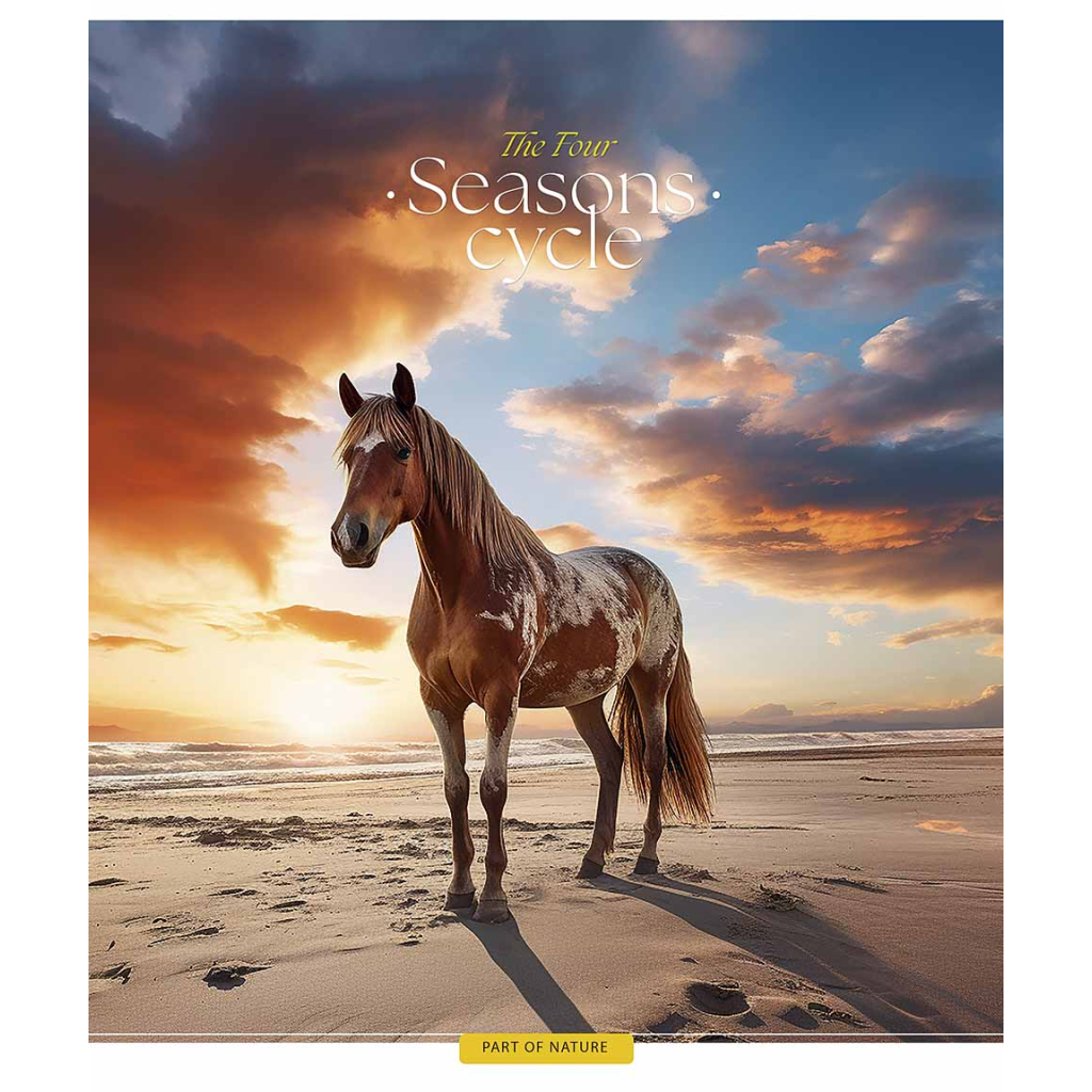 Зошит Школярик Four seasons 60 аркушів клітинка (060-3403K) - зображення 3