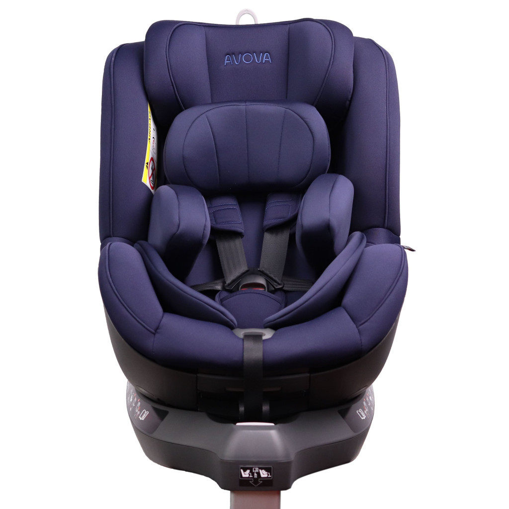 Автокрісло Avova Sperber-Fix i-Size 0-1 Atlantic Blue (4260621465039) - зображення 12