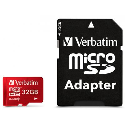 Карта пам'яті Verbatim 32GB microSDHC class 10 (#44044) - зображення 1