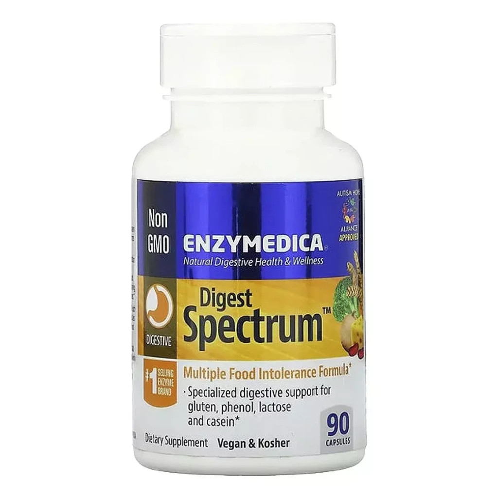 Пробіотики Enzymedica Травні ферменти, Digest Spectrum, 90 капсул (ENZ-29171) - зображення 1