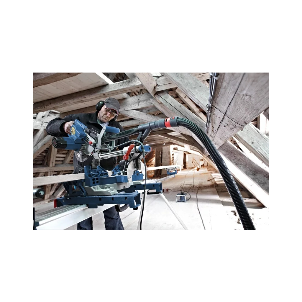 Торцювальна пила Bosch Professional GCM 8 SJL, 1600Вт, диск 216мм (0.601.B19.100) - зображення 5