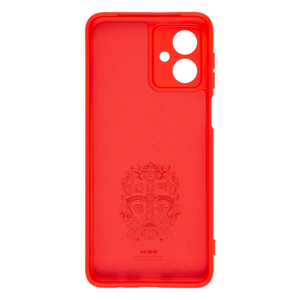 Чохол до мобільного телефона Armorstandart ICON Case Motorola G54 Power Camera cover Red (ARM70548) - зображення 2