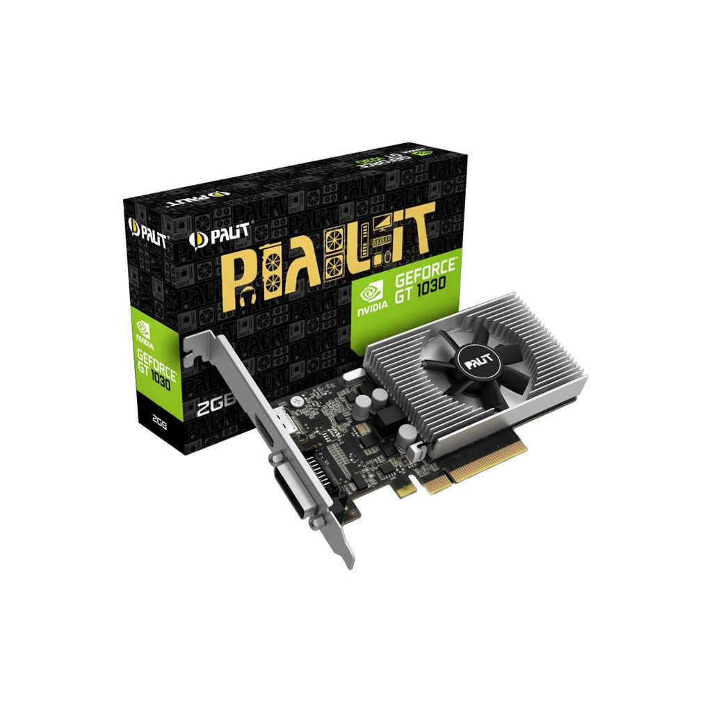 Відеокарта GeForce GT1030 2048Mb Palit (NEC103000646-1082F) - зображення 1