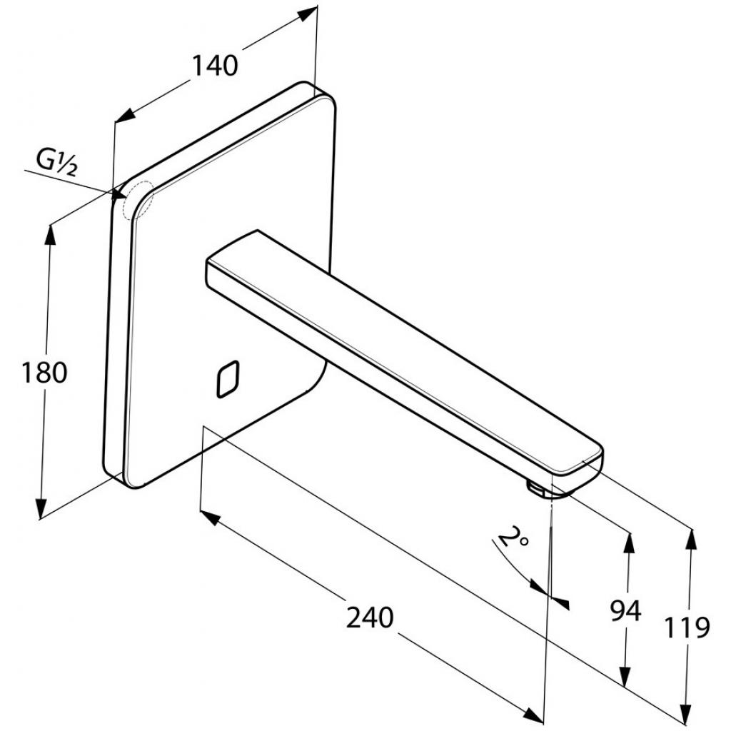 Змішувач KLUDI ZENTA (3840205) - зображення 2