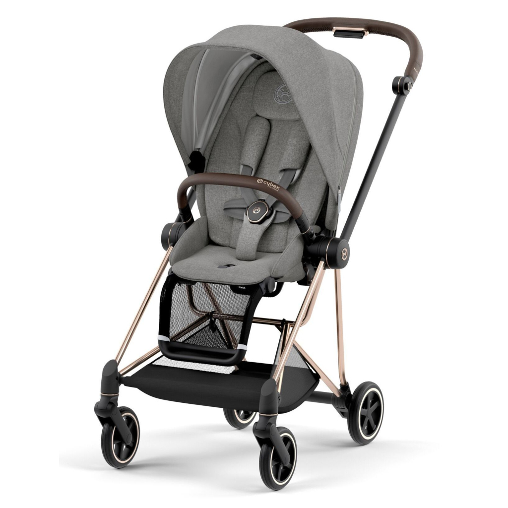 Набір текстилю для коляски Cybex Mios PLUS Manhattan Grey (521002579) - зображення 2