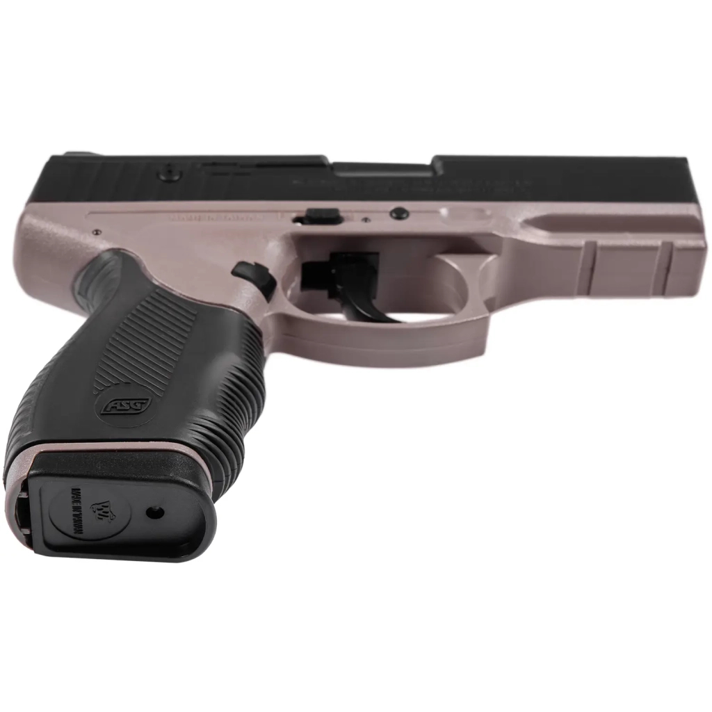 Страйкбольний пістолет ASG Sport 106 Spring Black/FDE (20122) - зображення 5