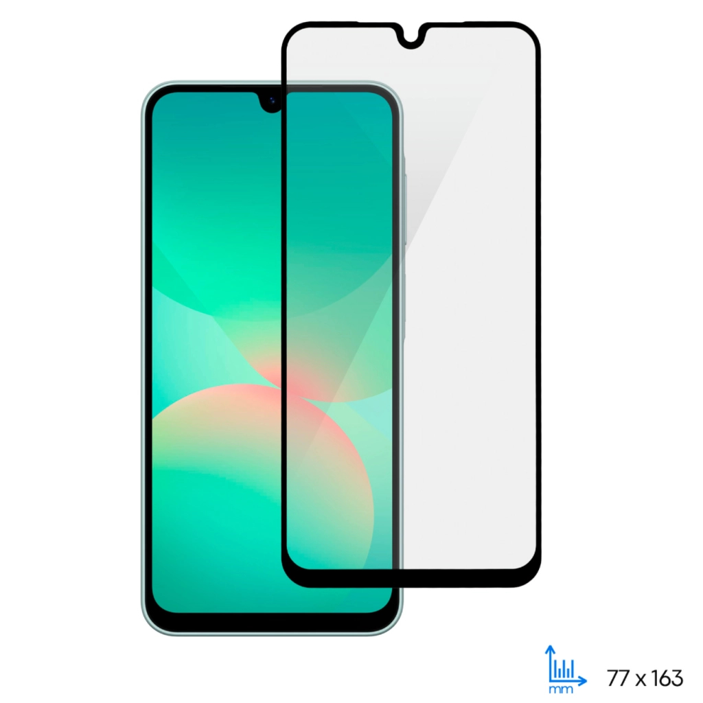 Скло захисне 2E Samsung Galaxy A26 5G (A266) 2.5D FCFG black (2E-G-A26-SMFCFG-BB) - зображення 1