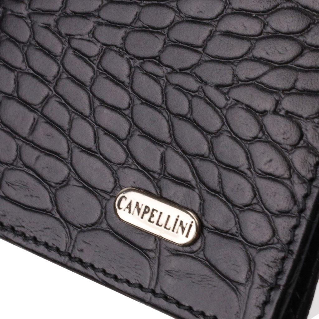 Гаманець Canpellini З натуральної шкіри Чорний (21896) - зображення 5