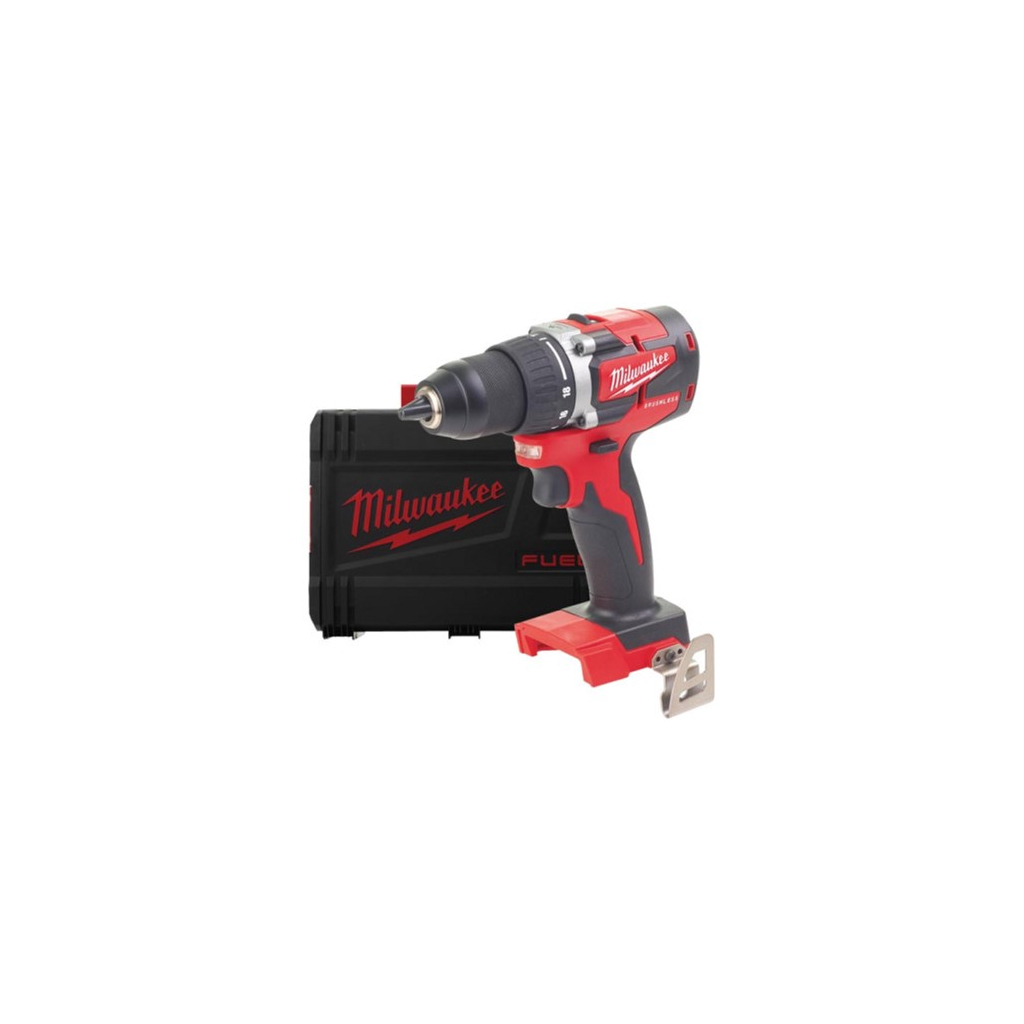 Шуруповерт Milwaukee M18 CBLDD-0X 60 Нм, кейс (без АКБ та ЗП) (4933464555) - зображення 2