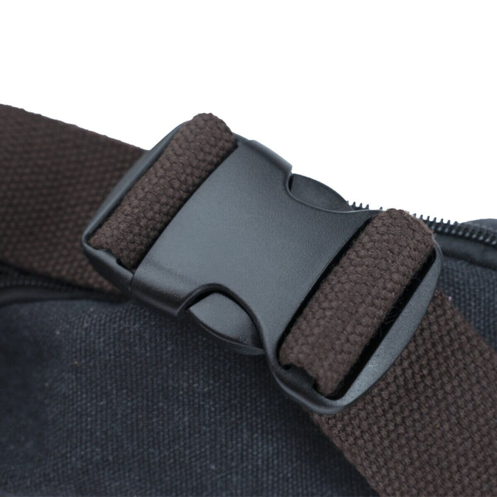 Сумка Vintage Текстильна Чорна (20085) - зображення 12