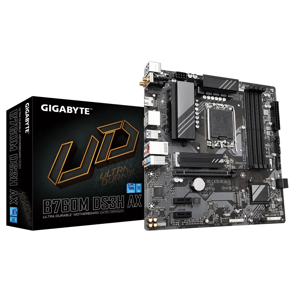 Материнська плата GIGABYTE B760M DS3H AX - зображення 5