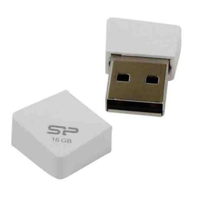 USB флеш накопичувач Silicon Power 16Gb Touch T08 White USB 2.0 (SP016GBUF2T08V1W) - зображення 5