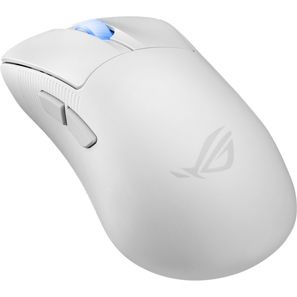 Мишка ASUS ROG Keris II WL ACE Wireless/Bluetooth/USB White (90MP03N0-BMUA10) - зображення 5