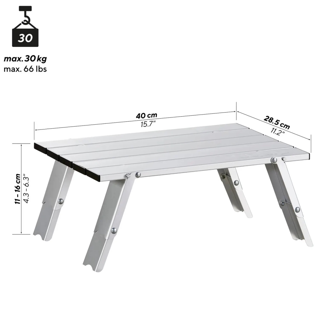 Туристичний стіл Uquip Handy Silver (244110) - зображення 2