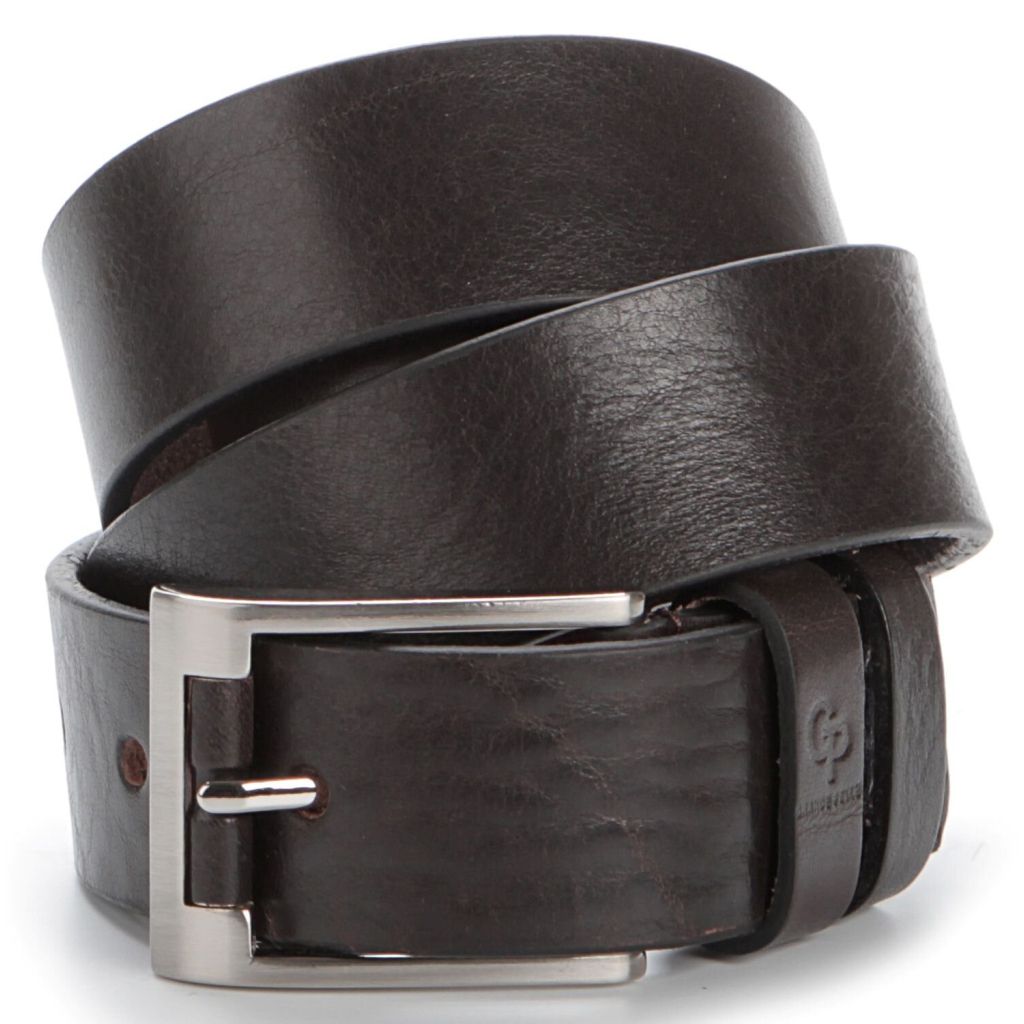 Ремінь Grande Pelle Шкіряний ремінь Коричневий (00776) - зображення 1