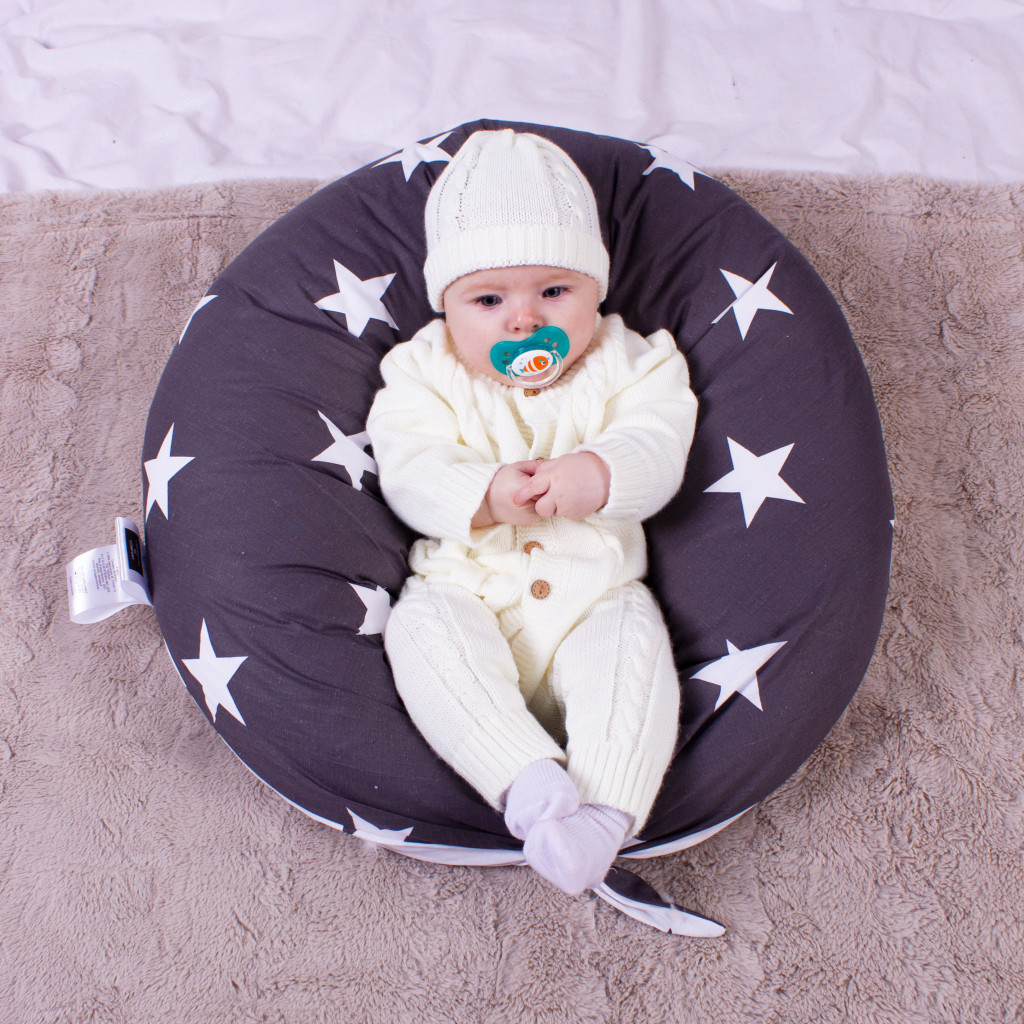 Подушка MirSon для вагітних та годування №8321 Print Line 17-0030 Berto Бязь 30х170х20 см (2200006200468) - изображение 1