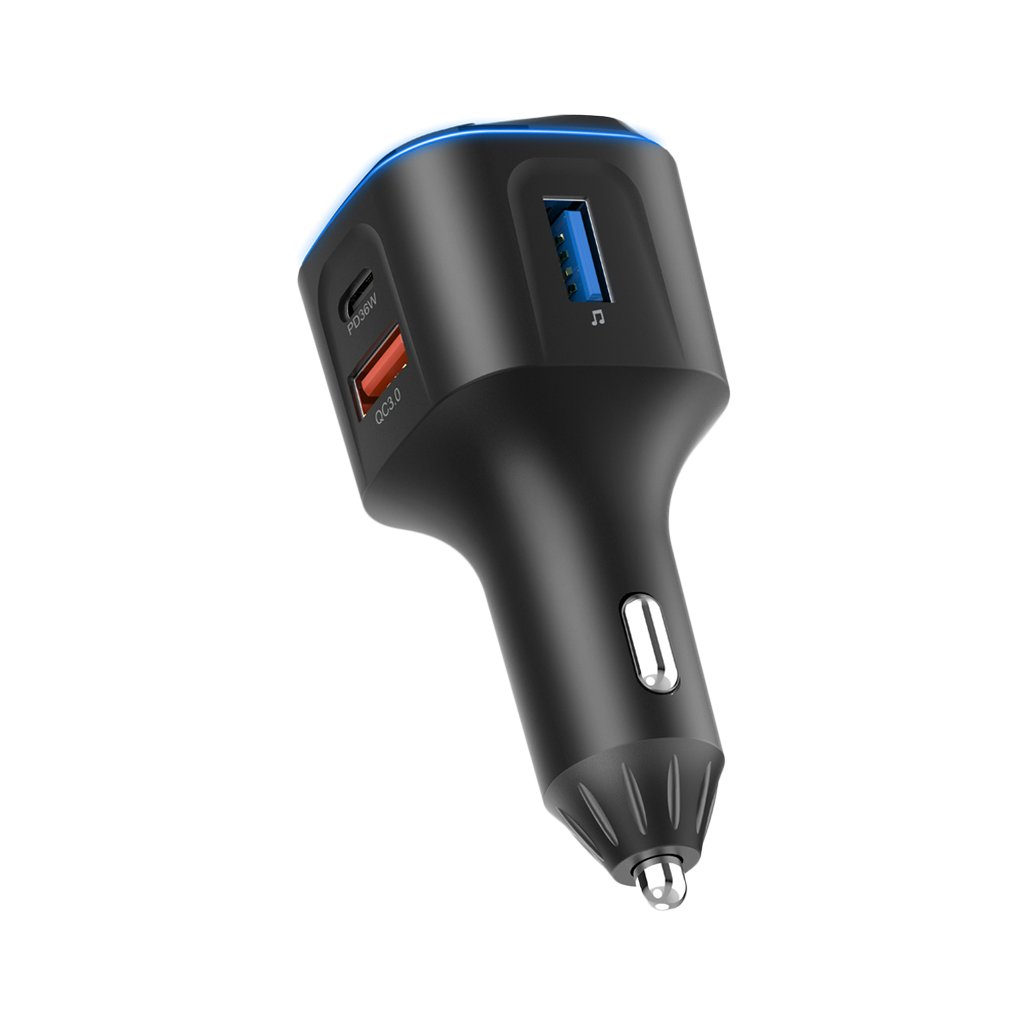 FM модулятор Gelius Tune GP-FMT051 (PD/QC) 36 Watt Black (GP-FMT051) - зображення 2