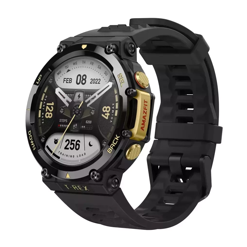 Смарт-годинник Amazfit T-REX 2 Astro Black Gold (955552) - зображення 1