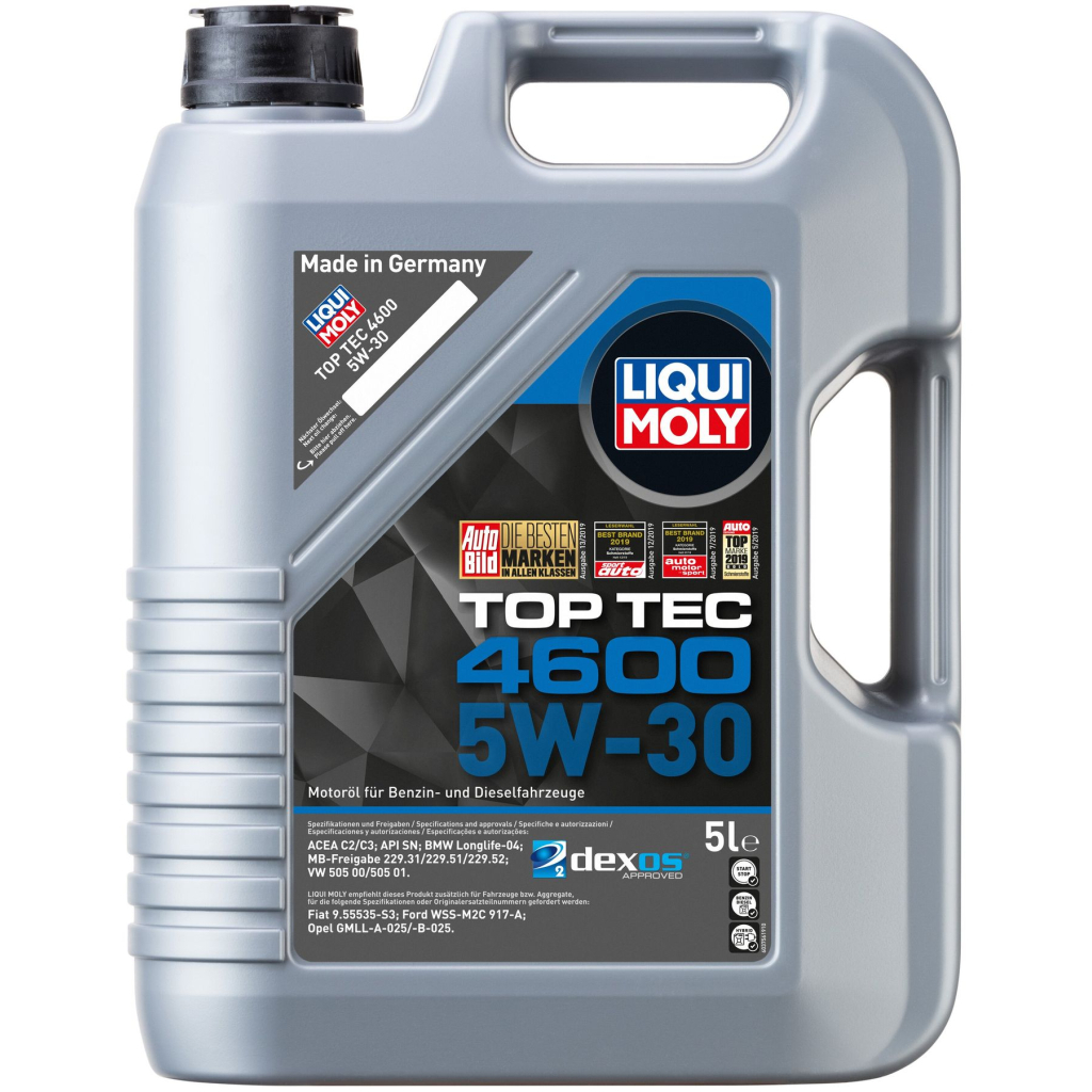 Моторна олива Liqui Moly Top Tec 4600 5W-30 5л. (2316) - зображення 1
