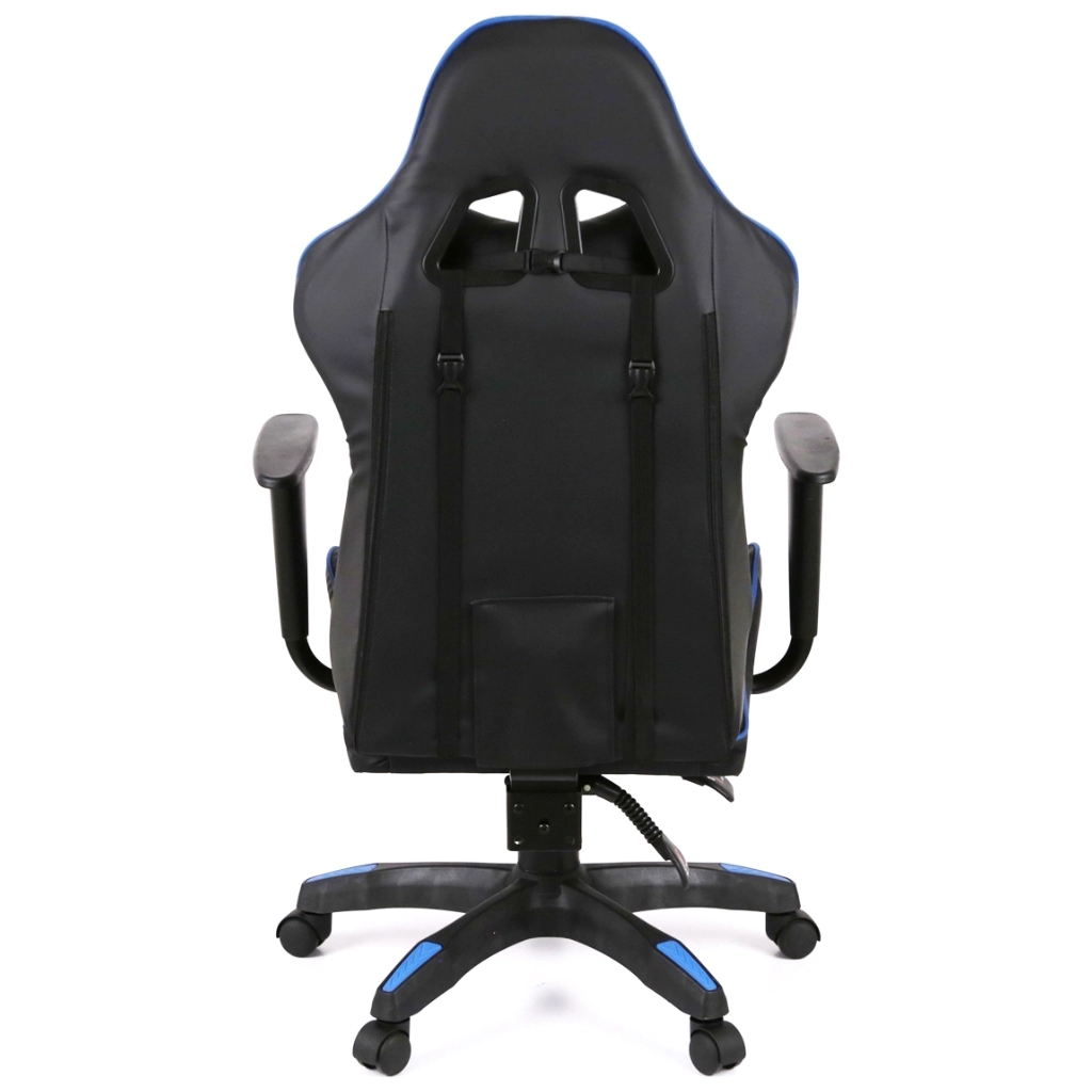 Крісло ігрове Аклас Стрік Light ANF Синій (PU-чорний/cиній) (00160342) - зображення 5