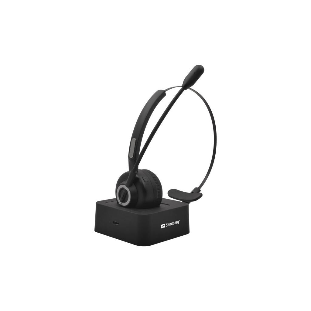 Навушники Sandberg Bluetooth Office Headset Pro Mono Black (126-06) - зображення 1