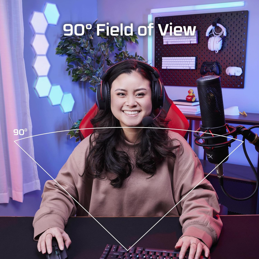 Веб-камера HyperX Vision S 4K Black (75X30AA) - изображение 8