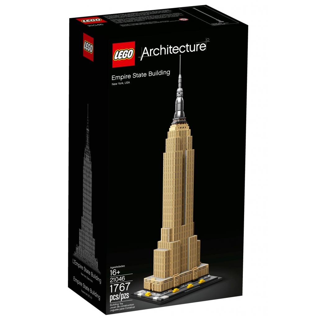 Конструктор LEGO Architecture Емпайр-стейт-білдінг 1767 деталей (21046) - зображення 1