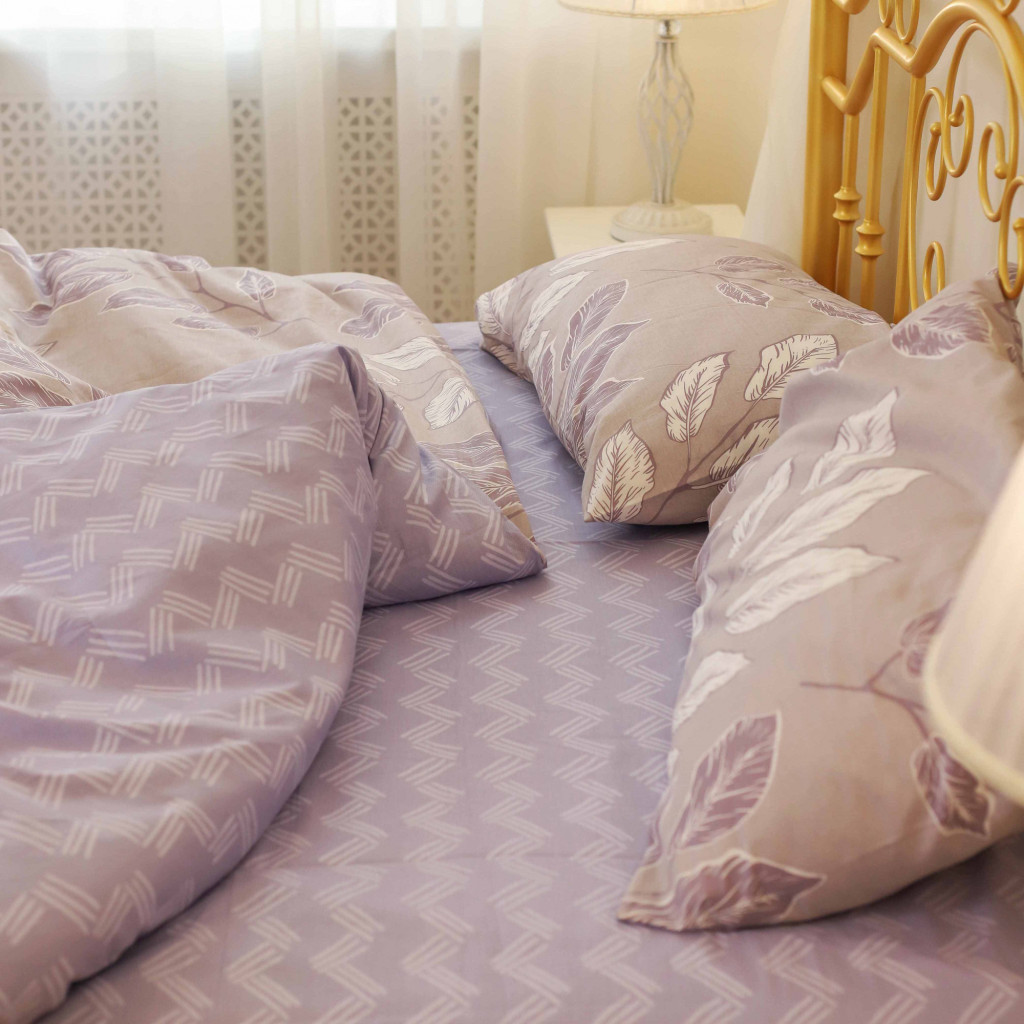 Постільна білизна Isleep двоспальна Сатин Twill 53 (53_dv_Isleep) - зображення 10