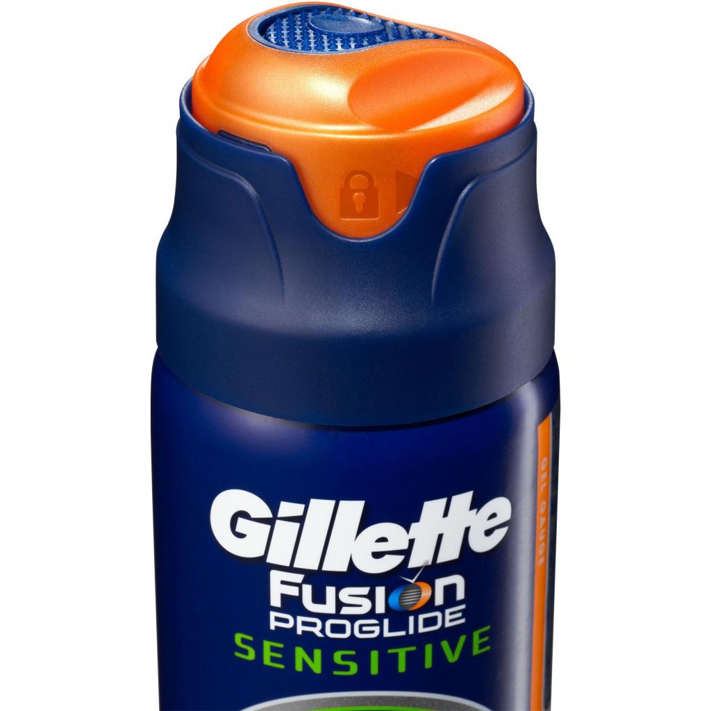 Гель для гоління Gillette Fusion ProGlide Sensitive Active Sport 170 мл (7702018357970) - зображення 2