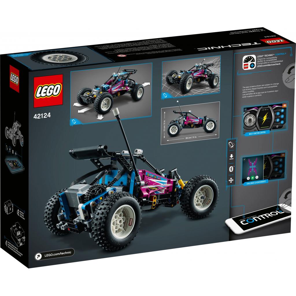 Конструктор LEGO Technic Багі для бездоріжжя 374 деталі (42124) - зображення 8