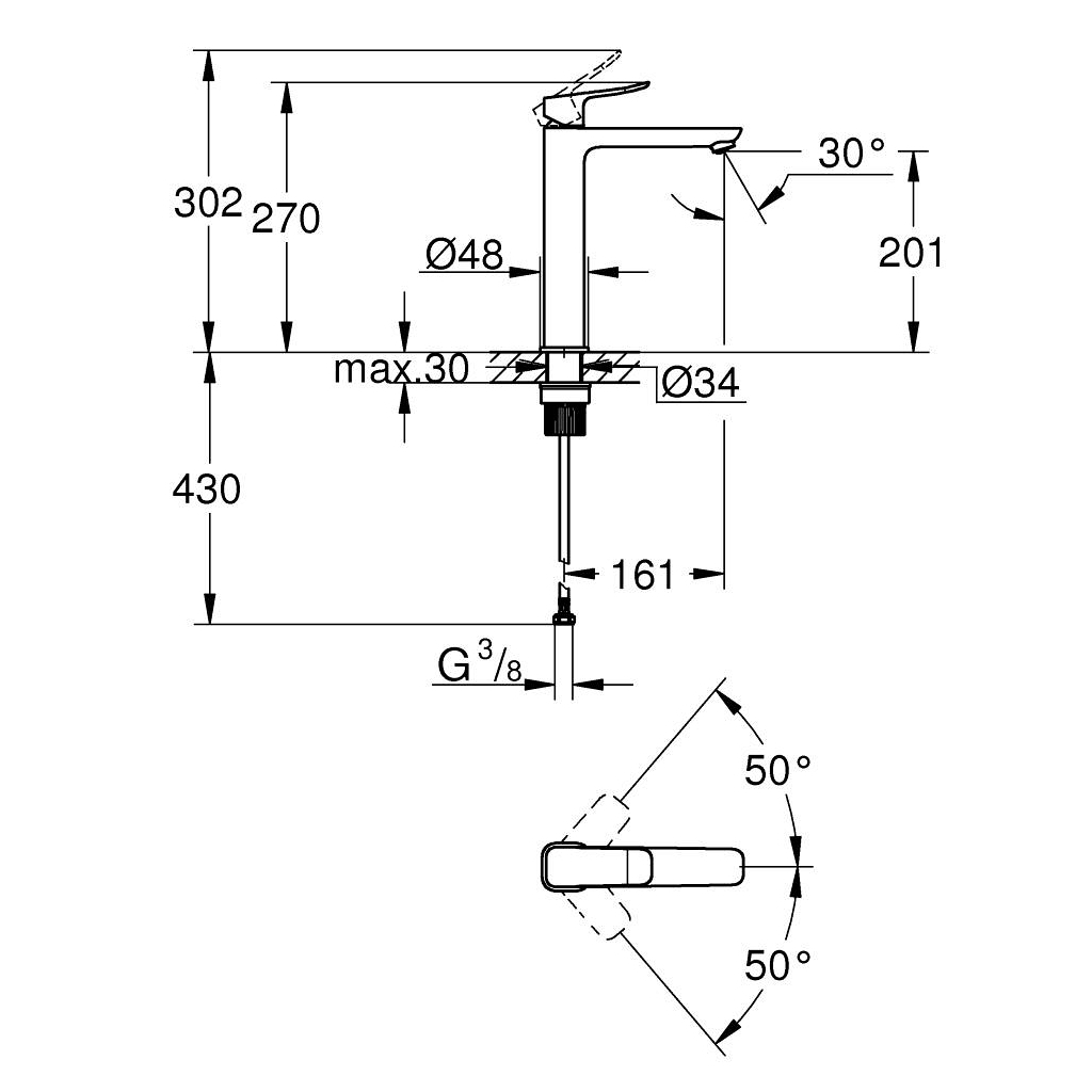 Змішувач Grohe QuickFix 1018920000 - изображение 4
