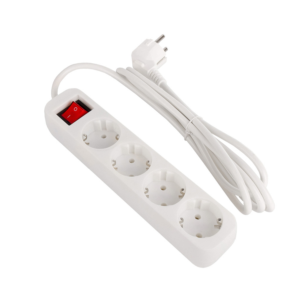 Мережевий фільтр живлення ColorWay CW-PSEA42W/ 2M white (CW-PSEA42W) - зображення 5