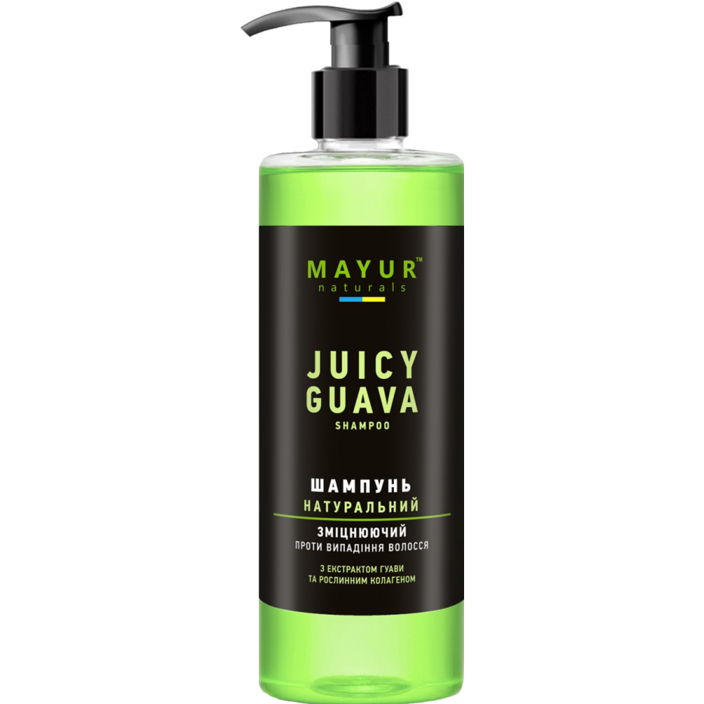 Шампунь Mayur Гуаява зміцнювальний для нормального волосся 500 мл (4820230950717) - зображення 1