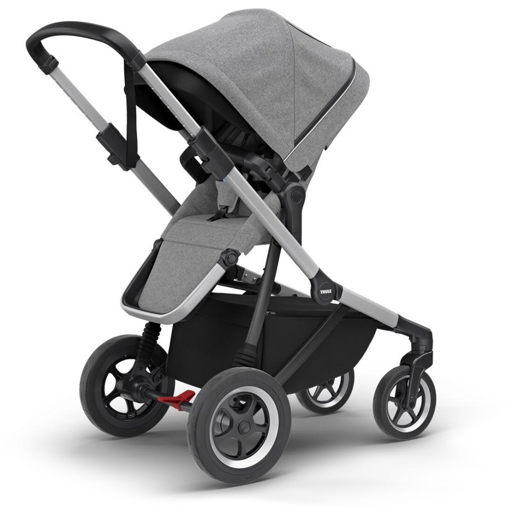 Коляска Thule 2 в 1 Sleek с люлькою Black on Black (TH 11000006) - зображення 3