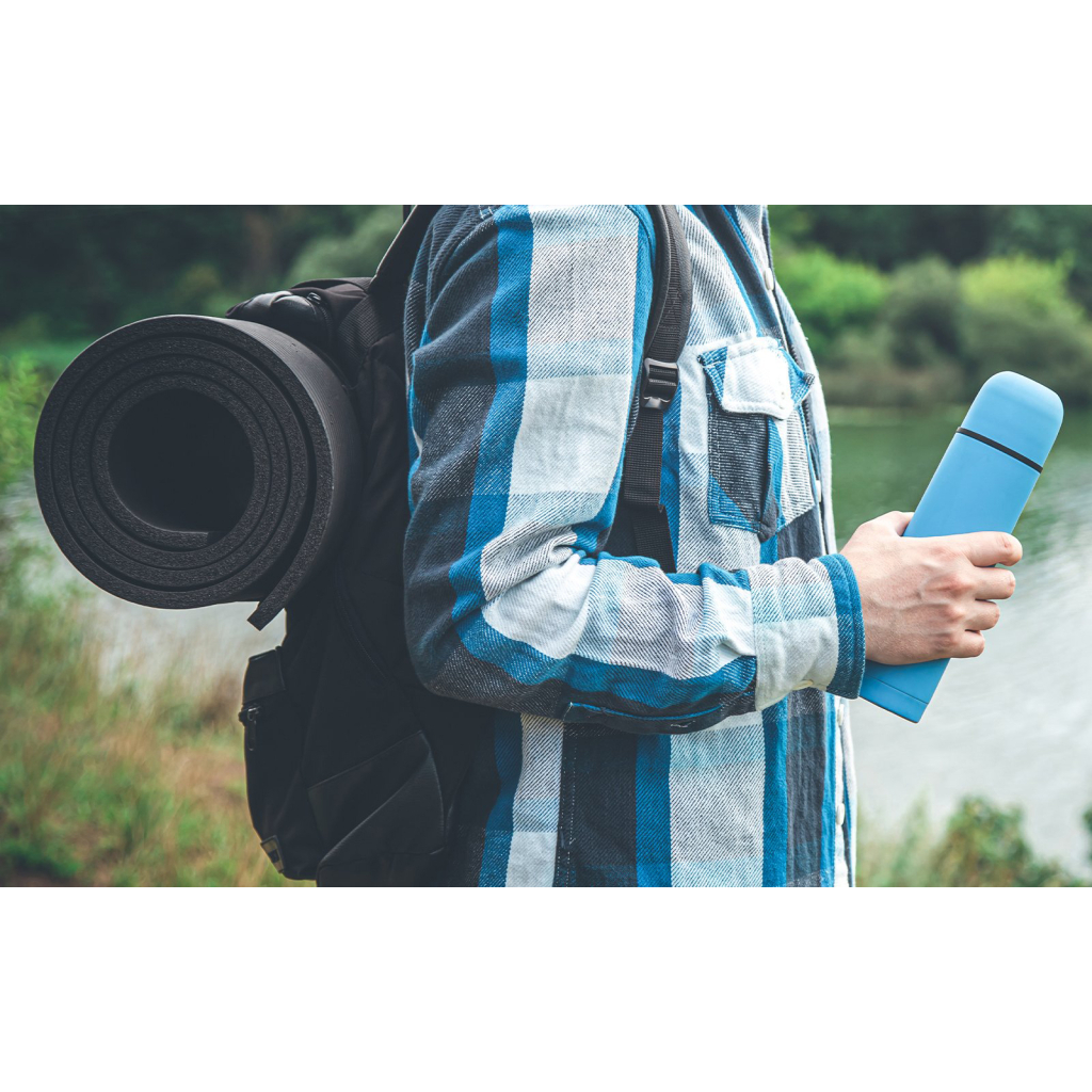 Туристичний килимок Poputchik "Військовий" 10 х 1800 х 600 мм (16-074-IS) - зображення 5